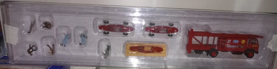 Brekina 1/87Set Completo Camion Ferrari - Immagine 1 di 1