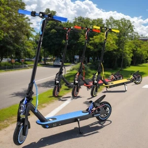 Electric Scooter 900W 40KM/H Foldable 8.5" 50KM Road Haul Front Rear Shock - Picture 1 of 14