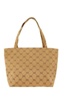 Double O Print Tote Bag - Imagen 1 de 5