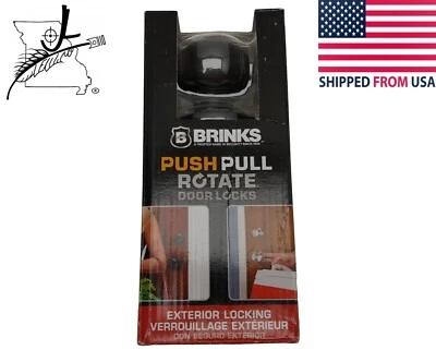 Brinks Push Pull Or Rotate Внешний Замок Дверь Ручка Защелка Тосканская Бронза Новый - Изображение 1 из 4