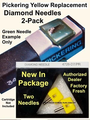 PFANSTIEHL Pickering SEEBURG JukeBox Record Play Needle Stylus Showcase 4728-D7 V204 D3407