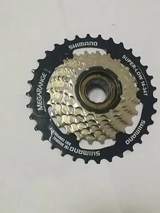 Bicycle Right Threaded Spinning Flywheel Freewheel 14-34T For 7 Speed  Bike - Picture 1 of 4