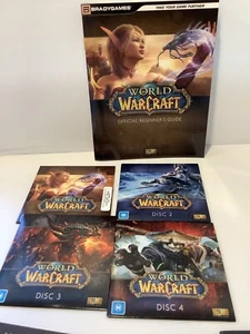 World of WarCraft Your Epic Quest Begins Here Box Set 6 discs & manuals Complete - Picture 1 of 24