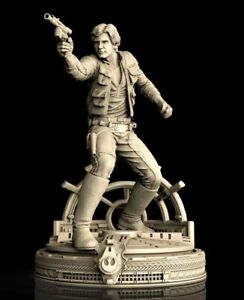 1/24 resin figures model  Space War Male Gunner Solo unassembled unpainted