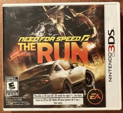 Need for Speed: The Run (Nintendo 3DS, 2011) Complete CIB w/ Manual Tested - Image 1 of 4