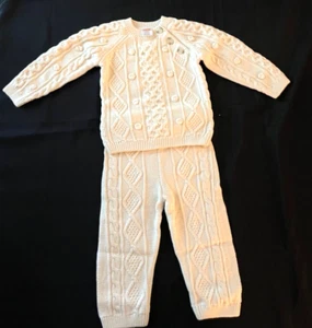 Gymboree Baumwolle Zopfmuster Set Neu mit Etikett Jungen/Mädchen 9-12 Monate - Bild 1 von 1