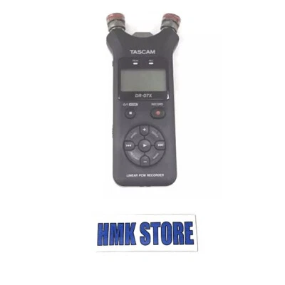 Tascam DR-07X Stereo Handheld Digital Audio Recorder Used Operation confirmed - Image 1 of 4