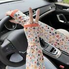 Anti-UV Sunscreen Sleeves Floral Loose Version Long Gloves Arm Sleeves