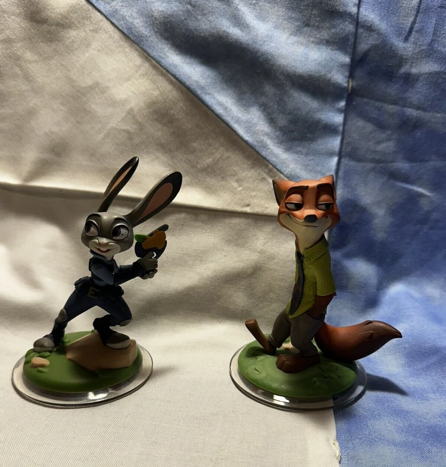 Фигурки Disney Infinity 3.0 Zootopia Judy Hopps & Nick Wilde для Wii U PS3 Xbox - Изображение 1 из 4