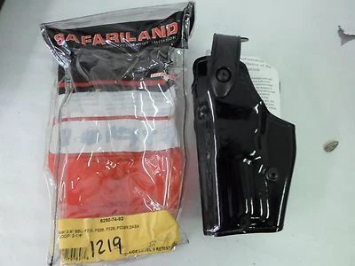Safariland 6280-74-92 Mid-Ride Level II LH Duty Holster P-228,P-229 Black Glossy - Image 1 of 4