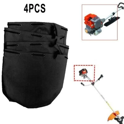 4 Pack Engine Covers Waterproof Dustproof Cover For Weedeater Trimmer Black - Image 1 of 4