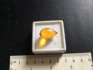 BRASILIANISCHE ZITRIN NATUR KARAT 21,4 - Bild 1 von 1