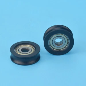 Polea guía 10 piezas de plástico de nailon incrustados 625 ranuras 5*20*7 mm - Imagen 1 de 3