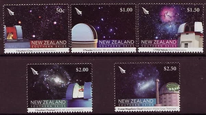 JUEGO DE 5 CIELOS DEL SUR DE NUEVA ZELAND 2007 SIN MONTAR COMO NUEVO - Imagen 1 de 1