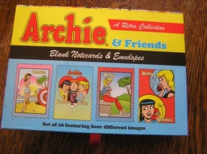 2014 Archie & Friends Retro Kollektion 16 LEERE NOTIZKARTEN & UMSCHLÄGE 4 Bilder - Bild 1 von 4