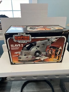 π½ Originale Vintage KENNER Star Wars Empire Strikes Back 1980 SLAVE 1 BOBA FETT - Foto 1 di 15