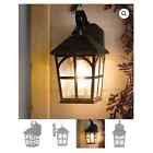 New! Honeywell LED Outdoor Lantern with Replaceable LED Vintage Filament Bulb
