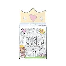 Invisibobble Kids Princess Sparkle Clear Hair Ring 3 Pack