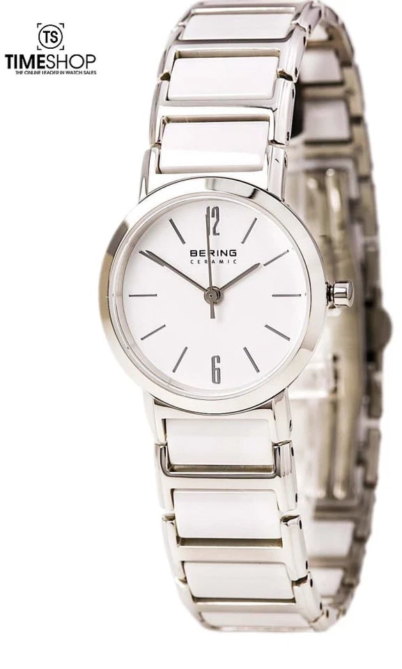 Bering Ceramic White Tone Stainless Steel Womens Watch 30226-754 - Image 1 of 1