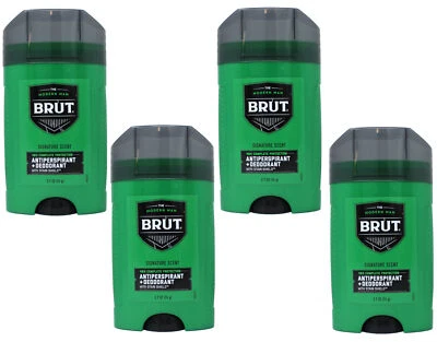 Desodorante antitranspirante BRUT Modern Man, aroma exclusivo, paquete de 4 de 2,7 oz Foto 1 de 4