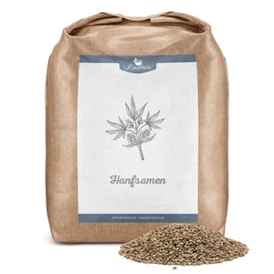 1 kg Hanfsamen für Pferde, Hanf Samen ungeschält, Futterhanf für Pferde - Bild 1 von 7