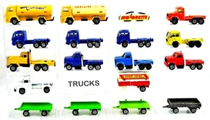 Majorette Various TRUCK TRACTOR UNIT LORRY TANKER & 2-Axle DRAG TRAILER Mix Lot - Picture 1 of 138
