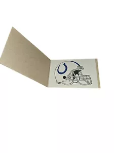 Indianapolis Colts Football Aufkleber Helm Design AA Global - Bild 1 von 4