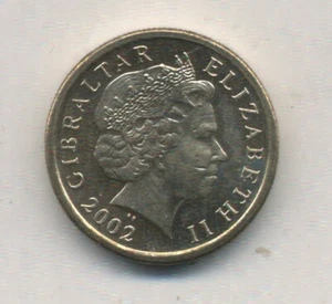 Gibraltar 1 Pound 2002 KM 869 - Picture 1 of 2