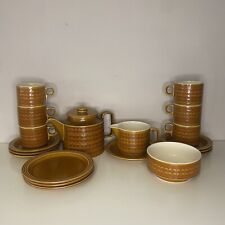 Retro Vintage Hornsea Saffron tableware set cup tea pot bowl FREE POSTAGE BUNDLE
