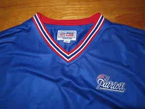 Vintage Starter NEW ENGLAND PATRIOTS (2XL) Pull-Over V-Neck Warm-Up Jacket - Bild 1 von 8