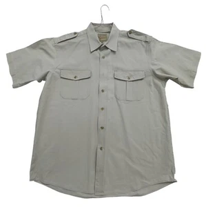 Cabela's Safari Series Men's Shirt Short Sleeve Large Tall Vintage - Picture 1 of 7