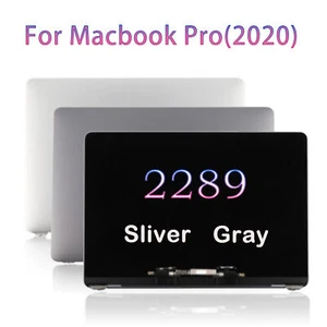 Macbook Pro 13.3" A2289 2020 LCD Display Screen Replacement EMC:3456 Sliver Gray - Picture 1 of 14