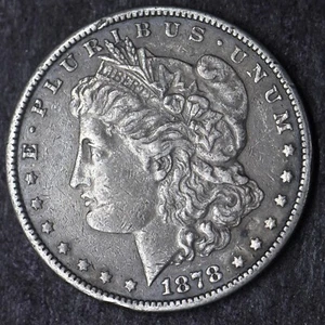 1878-S "Dark Toned" Morgan Silver Dollar $1 - COINGIANTS - - Picture 1 of 2