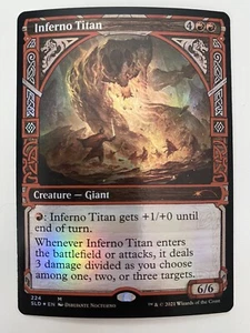 Inferno Titan *FOIL* SECRET LAIR: Kaldheim MT/NM MTG Combined Ship -TCGshowcase- - Picture 1 of 9