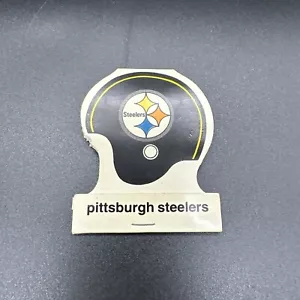 Casco de equipo de fútbol americano Pittsburg Steelers 1976 vintage partidos - Imagen 1 de 4