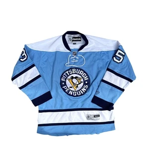 Camiseta deportiva clásica de invierno Reebok Ty Conklin #35 Pittsburgh Penguins 2008 talla XL - Imagen 1 de 7