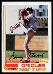 Sammy Stewart 1982 Topps Baltimore Orioles - Picture 1 of 2