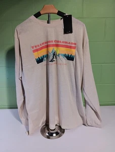 Chemistry Telluride Colorado Mountains Skier Long Sleeve T-Shirt Size 2XL - Picture 1 of 2