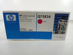 New HP Q7583A Magenta Toner Cartridge For LaserJet CP3505 Blue Box - Picture 1 of 6