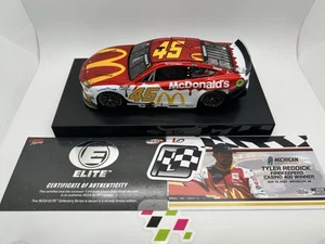 2024 Tyler Reddick #45 McDonald’s Michigan Raced Win Liquid Color Elite 1 of 35 - Picture 1 of 4