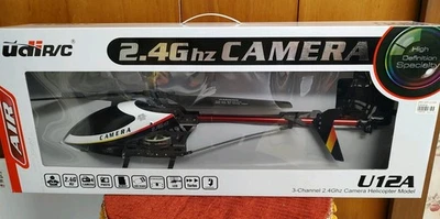 Helicóptero Cámara UDIR/C 3 Canales 2.4Ghz Modelo U12A Nuevo En Caja Sellada Foto 1 de 3