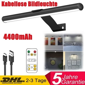 Kabellose Bildleuchte mit Fernbedienung, Akku Wandlampe Bilderlampe Spiegellampe - Bild 1 von 15