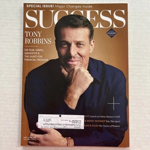 TONY ROBBINS Success Magazine SPECIAL ISSUE May/June 2001 Financial Freedom🔥 - Picture 1 of 2