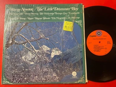 Wayne Newton The Little Drummer Boy + Various Christmas LP Capitol + Shrink VG+ - Image 1 of 4