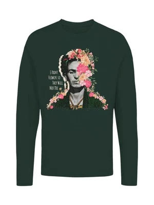 Frida Kahlo Blossoming Artistry Women's Long Sleeve - Image 1 of 3