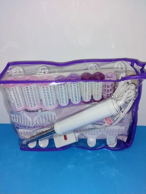 Jet Aire 4 in 1 Hair Styling System Hot Air Curling Iron Roller Set AE118 No Box - Image 1 of 4