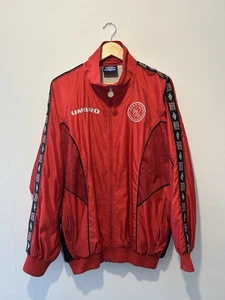 Ajax 1997/1998 Umbro Football Training Jacket Size XL Very Rare - Picture 1 of 13