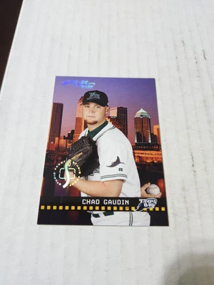 2004 Donruss Studio Studio Proof Chad Gaudin Rc # 186 #ed 3/100 - Image 1 of 2