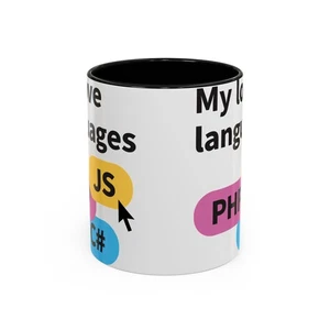 Taza de café Accent Dev PHP JS CS oficina de programación - Imagen 1 de 41