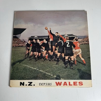 Rugby Tests, 1969 N.Z. Versus Wales Vinyl LP Ode Records ODE/DLP/001 Sports - Image 1 of 4
